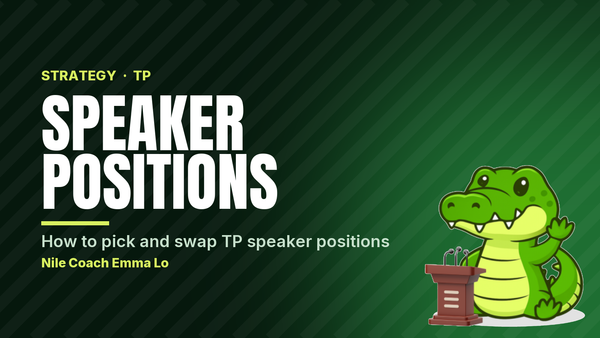 Speaker Positions