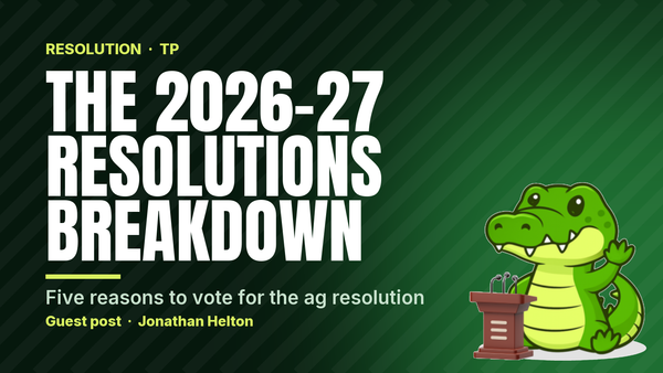 The 2026-27 Resolutions Breakdown - Jonathan Helton