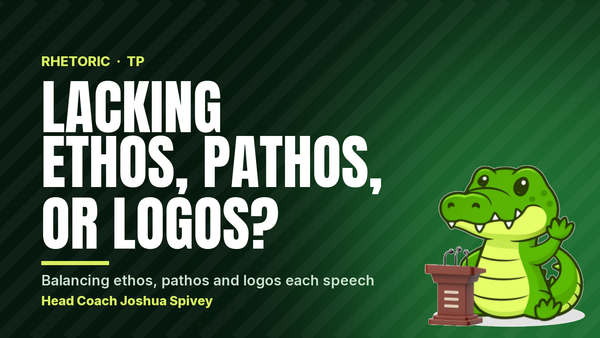 Lacking Ethos, Pathos, or Logos?