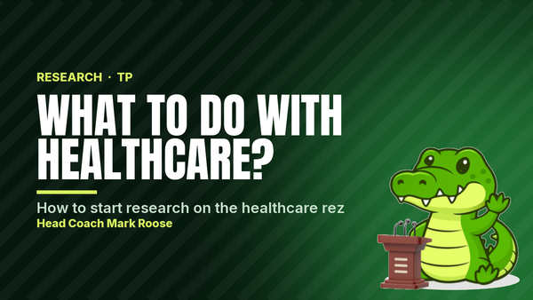 What To Do With Healthcare?