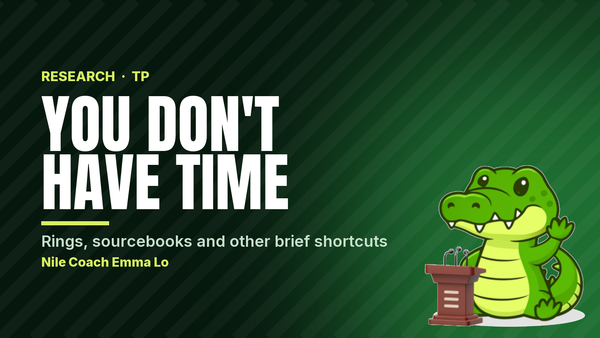 You Don't Have Time
